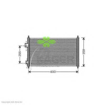 KAGER 945169 Конденсатор, кондиціонер