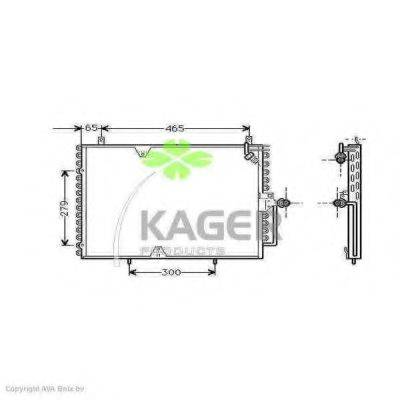 KAGER 945194 Конденсатор, кондиціонер