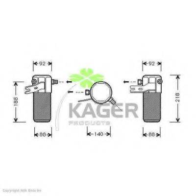 KAGER 945442 Осушувач, кондиціонер