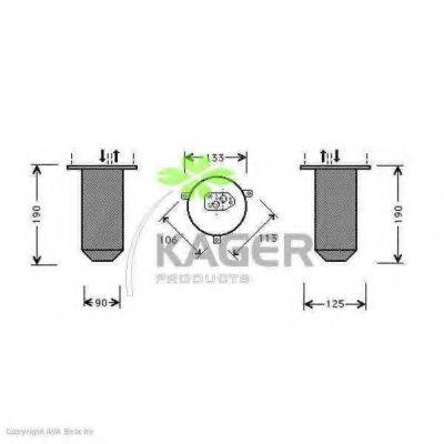 KAGER 945458 Осушувач, кондиціонер