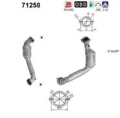 AS 71258 Каталізатор