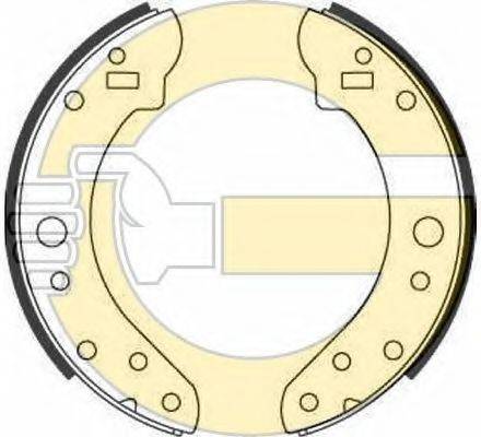 GIRLING 5161431 Комплект гальмівних колодок