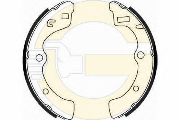 GIRLING 5181949 Комплект гальмівних колодок