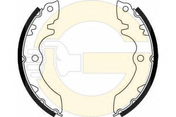 GIRLING 5182479 Комплект гальмівних колодок