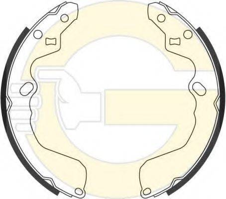 GIRLING 5186949 Комплект гальмівних колодок