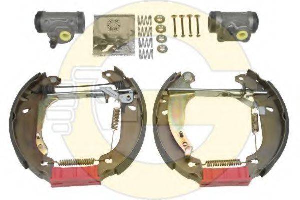 GIRLING 5312583 Комплект гальмівних колодок