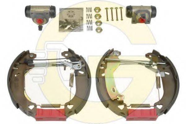 GIRLING 5317333 Комплект гальмівних колодок