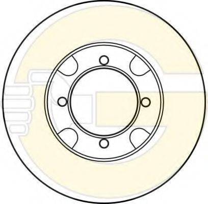 GIRLING 6025893 гальмівний диск