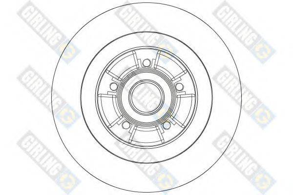 GIRLING 6062026 гальмівний диск