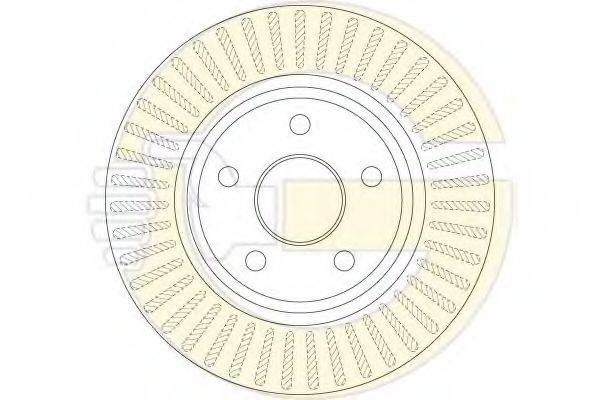GIRLING 6062511 гальмівний диск