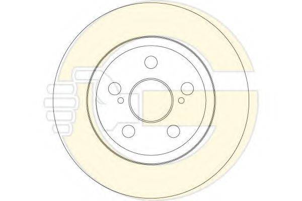 GIRLING 6063314 гальмівний диск