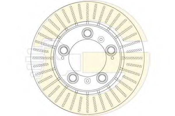 GIRLING 6063382 гальмівний диск