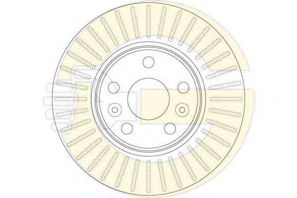 GIRLING 6064481 гальмівний диск