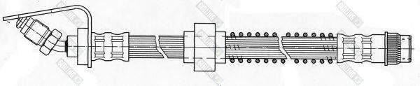 GIRLING 9002424 Гальмівний шланг