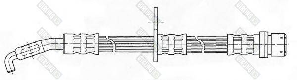GIRLING 9004412 Гальмівний шланг
