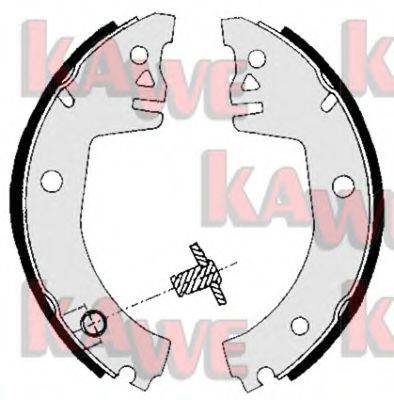 KAWE 05780 Комплект гальмівних колодок