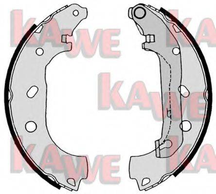 KAWE 08550 Комплект гальмівних колодок