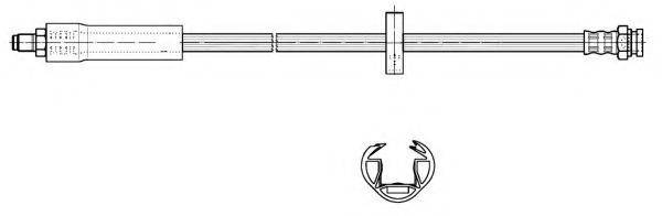 KAWE 510973 Гальмівний шланг