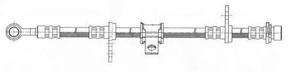 KAWE 511315 Гальмівний шланг