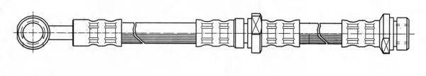 KAWE 511358 Гальмівний шланг