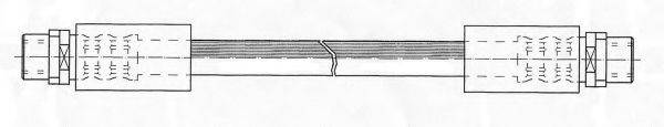 KAWE 511643 Гальмівний шланг