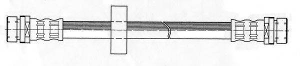 KAWE 511687 Гальмівний шланг