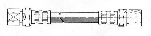 KAWE 511700 Гальмівний шланг