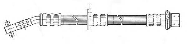 KAWE 511844 Гальмівний шланг