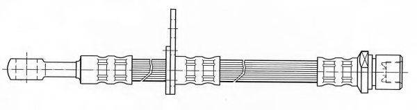 KAWE 511980 Гальмівний шланг