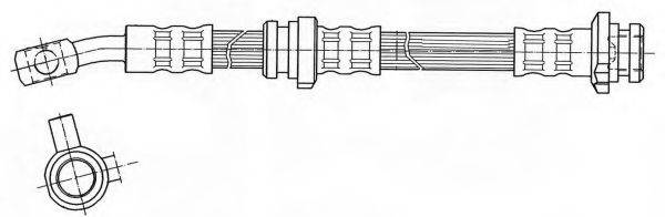 KAWE 511983 Гальмівний шланг