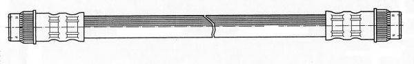 KAWE 512130 Гальмівний шланг