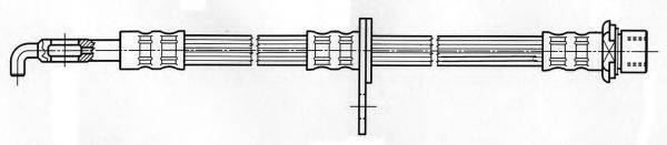 KAWE 512192 Гальмівний шланг