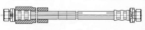 KAWE 512203 Гальмівний шланг