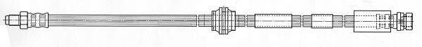 KAWE 512204 Гальмівний шланг