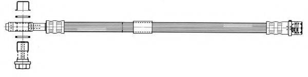 KAWE 512567 Гальмівний шланг