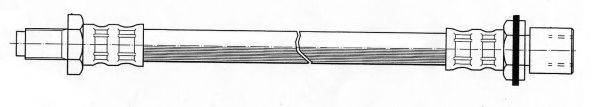 KAWE 510448 Гальмівний шланг