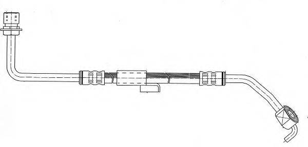 KAWE 510546 Гальмівний шланг