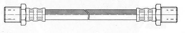 KAWE 510645 Гальмівний шланг