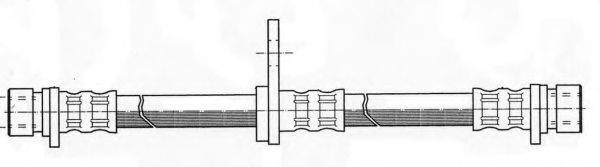 KAWE 510775 Гальмівний шланг