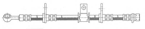 KAWE 510782 Гальмівний шланг