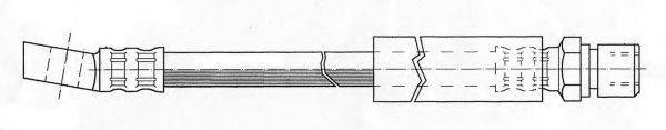 KAWE 510860 Гальмівний шланг