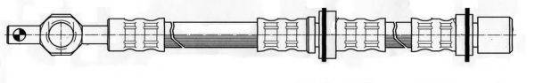 KAWE 511079 Гальмівний шланг