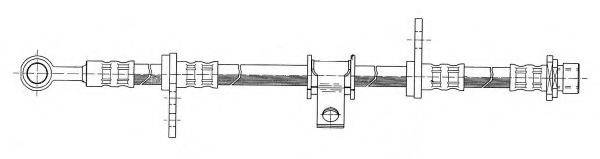 KAWE 511448 Гальмівний шланг