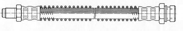 KAWE 511506 Гальмівний шланг