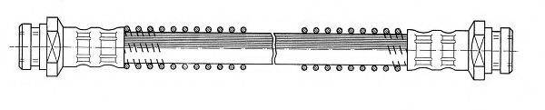 KAWE 511539 Гальмівний шланг