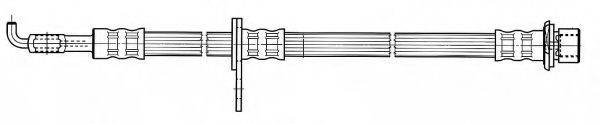 KAWE 512301 Гальмівний шланг