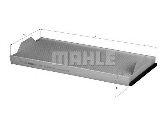 MAHLE ORIGINAL LA358 Фільтр, повітря у внутрішньому просторі