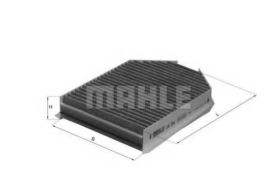 MAHLE ORIGINAL LAK364 Фільтр, повітря у внутрішньому просторі