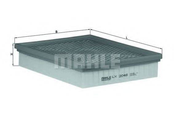 MAHLE ORIGINAL LX2048 Повітряний фільтр