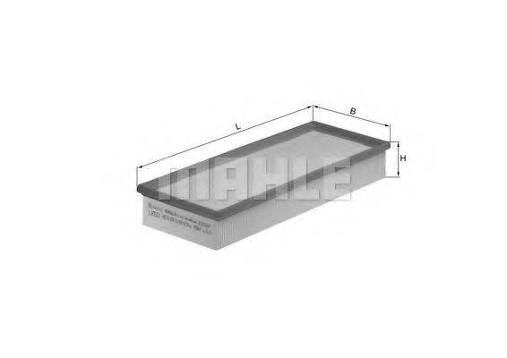 MAHLE ORIGINAL LX521 Повітряний фільтр